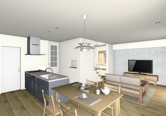 とやまアイホームのモデルハウス画像2