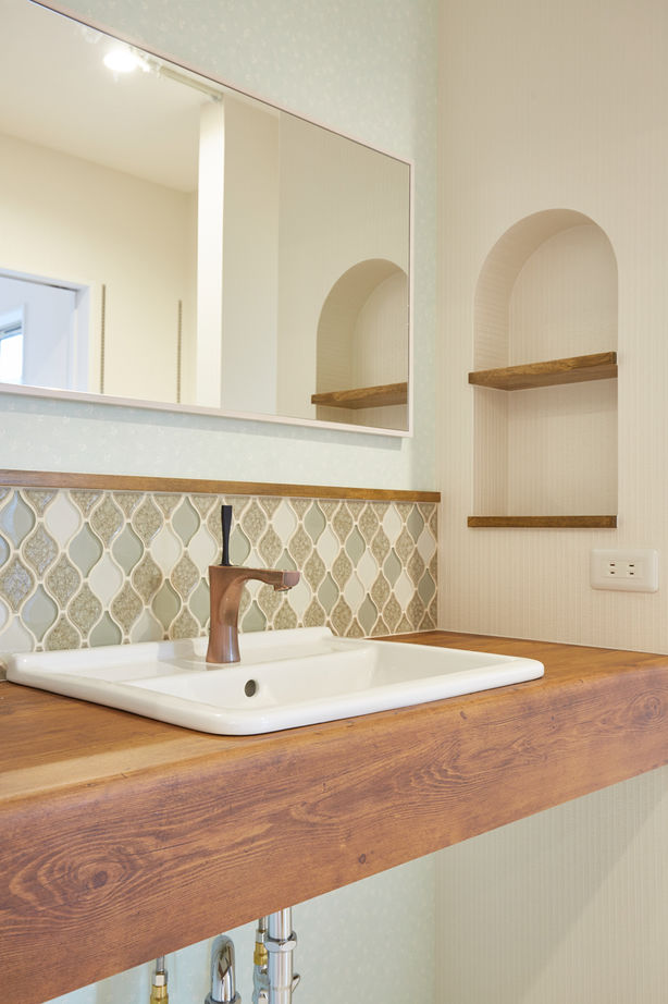 ひのき住宅 【1000万円台/収納充実/プロヴァンス平屋】憧れの可愛らしいプロヴァンス風平屋が叶える家族の穏やかな時間の建築実例画像7