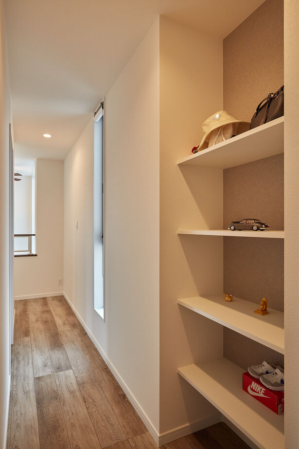 ひのき住宅 【インナーガレージ】愛車との生活を楽しむ家の建築実例画像8