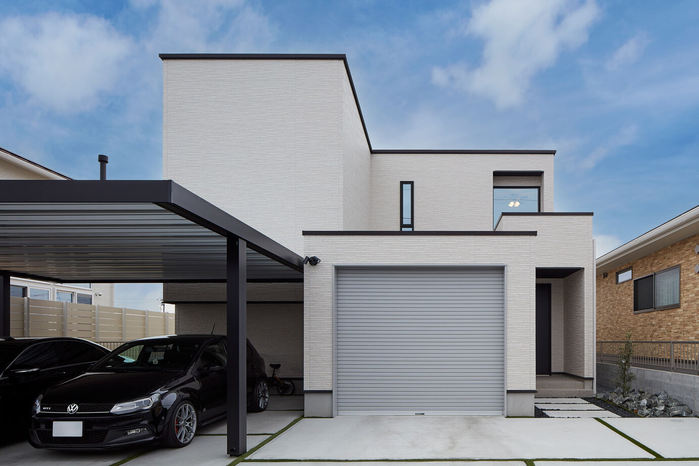 ひのき住宅 【インナーガレージ】愛車との生活を楽しむ家の建築実例画像10