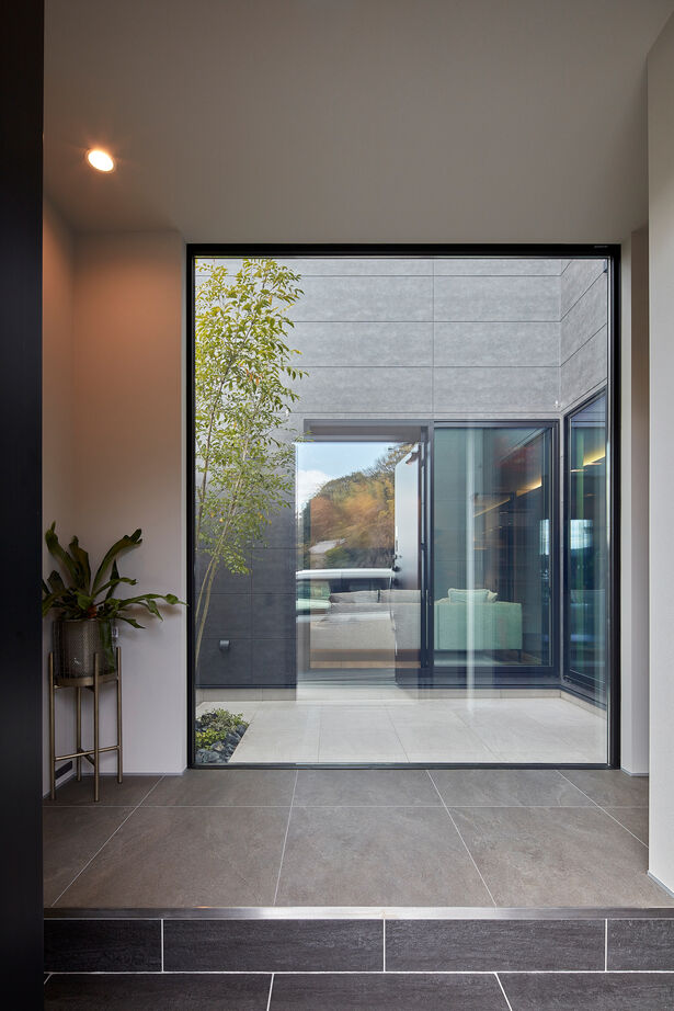 ひのき住宅 【コートヤード】中庭のある贅沢な暮らしの建築実例画像2