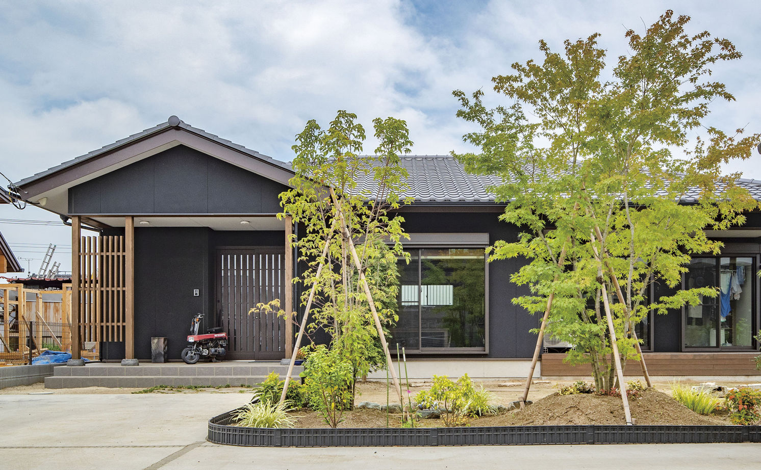 一棟入魂　井戸川建築 伝統を感じながらも、現代の感覚を醸し出す。『伝統と技』が生み出す和モダンな平屋の住まいの建築実例画像2