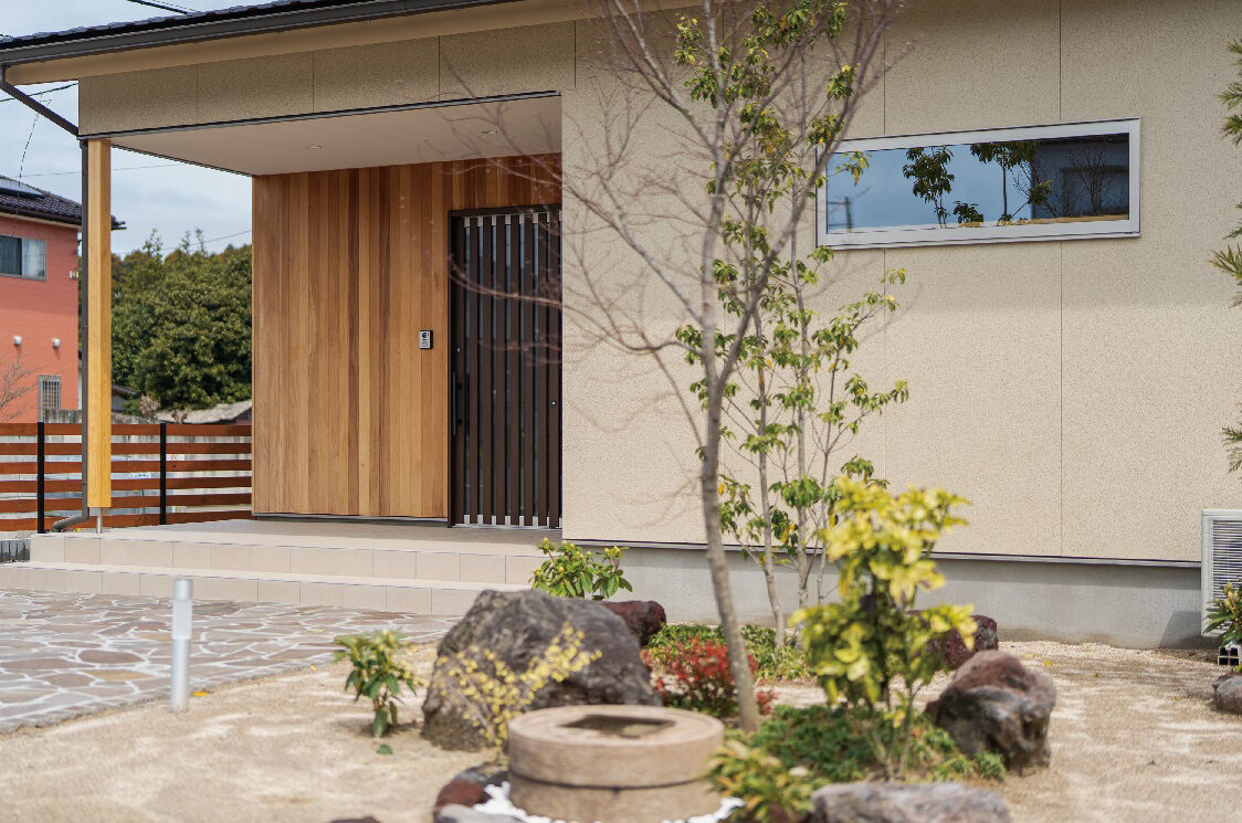 一棟入魂　井戸川建築 職人が木を活かし技で生み出す。凛として美しい和モダンの平屋の建築実例画像