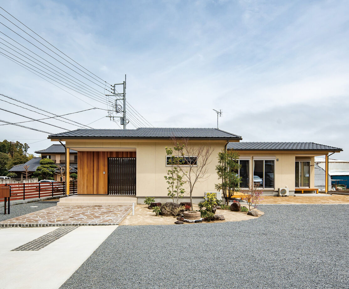 一棟入魂　井戸川建築 職人が木を活かし技で生み出す。凛として美しい和モダンの平屋の建築実例画像9