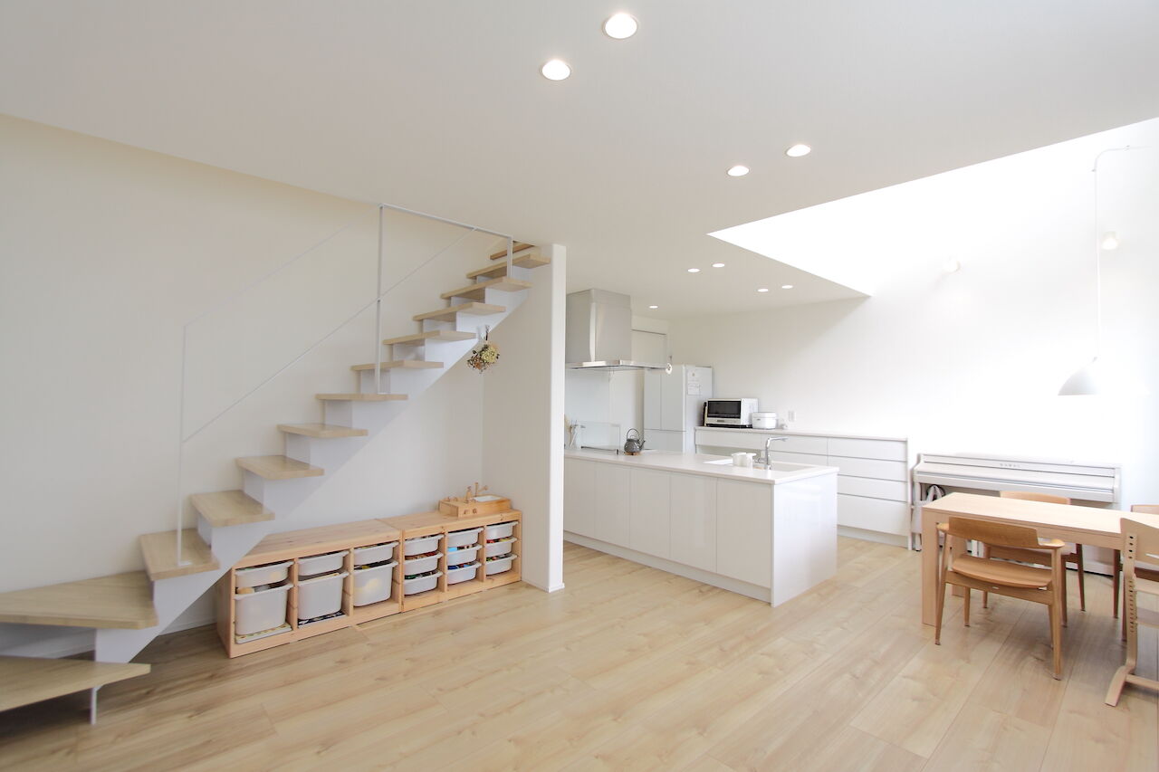 シンヨウ建設 【富田林市/2000万円台/全棟気密測定/敷地40坪】エアコン1台で冬も夏も快適な住まいの建築実例画像2