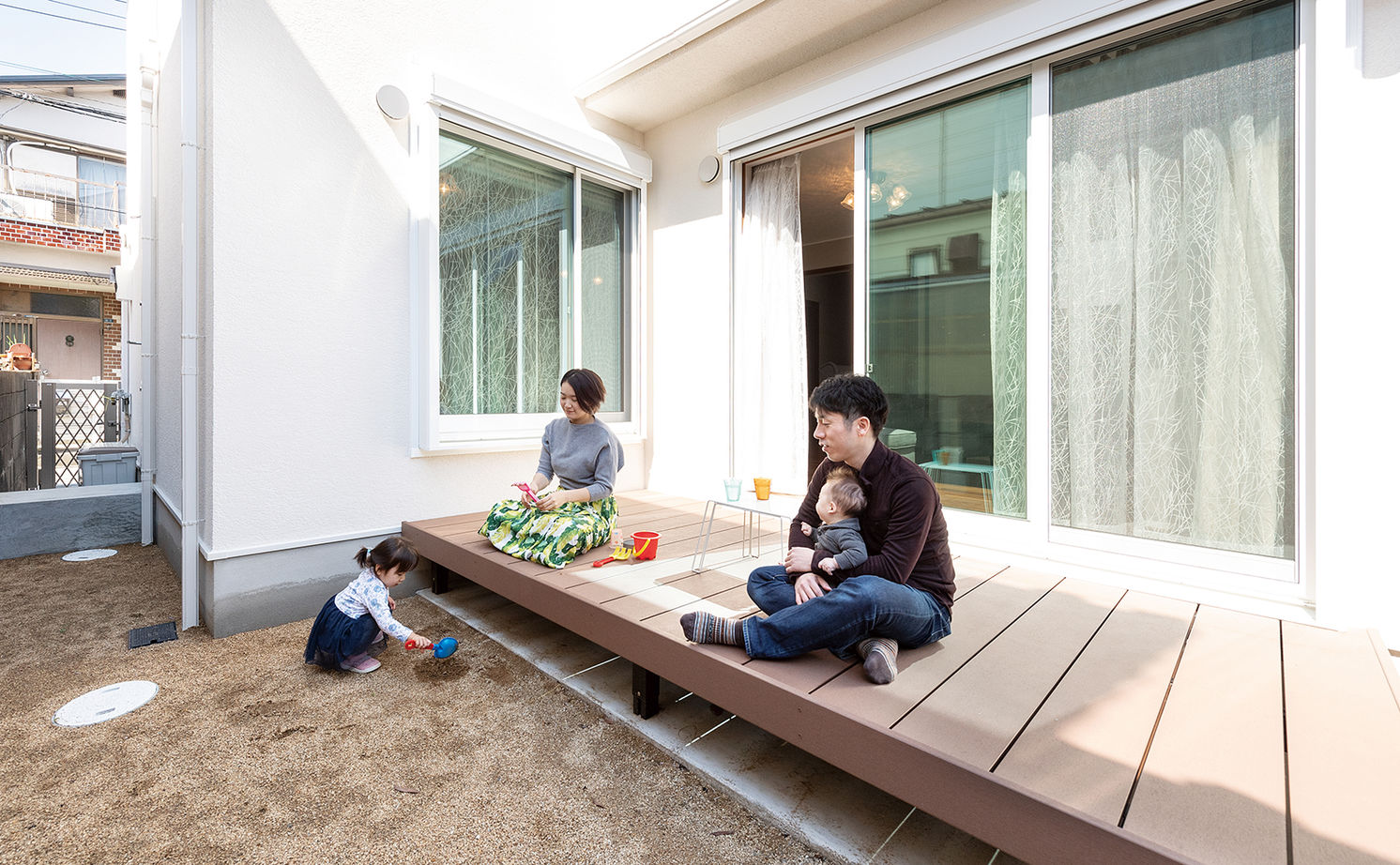 吹抜けの家  福山住宅 【3000～3500万円】イギリス生活のエッセンスを盛り込んで設計。北摂エリアで土地から叶えた動線のいい家の建築実例画像10