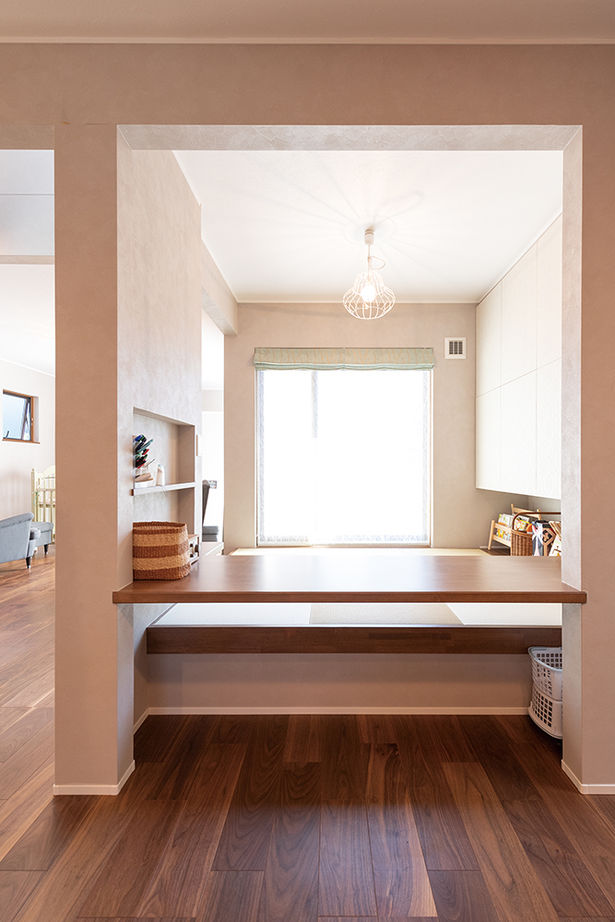 吹抜けの家  福山住宅 【3000～3500万円】イギリス生活のエッセンスを盛り込んで設計。北摂エリアで土地から叶えた動線のいい家の建築実例画像16