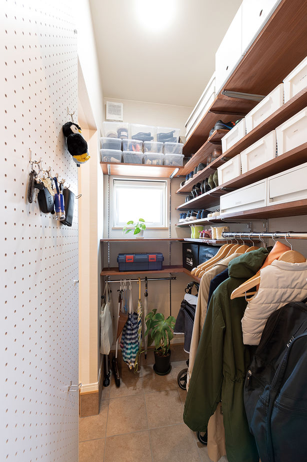 吹抜けの家  福山住宅 【大阪/2000万円台/土地探し】夏も冬も心地好い！大人ナチュラルで家事ラクな家の建築実例画像8