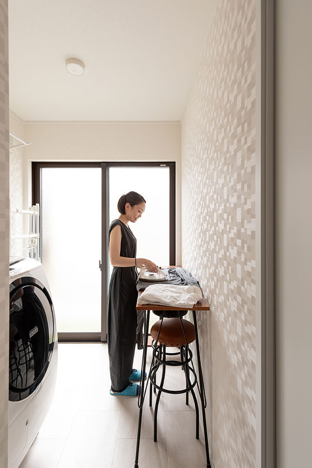 吹抜けの家  福山住宅 【北摂/2000万円台/土地探し】陽射しと緑に癒されるガーデンカフェみたいな家の建築実例画像9