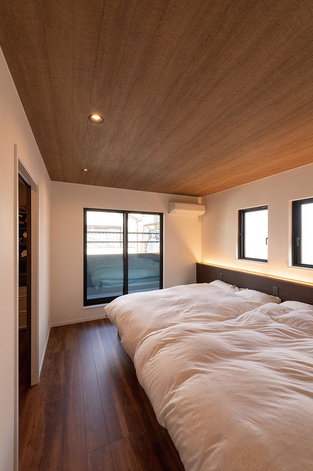 吹抜けの家  福山住宅 【北摂/2000万円台/土地探し/間取り有】自然の光が満ちる空間でホテルライクに暮らす家の建築実例画像8