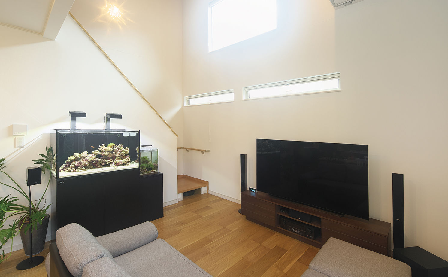 吹抜けの家  福山住宅 【北摂/2000万円台/吹抜け/間取有り】美しい庭と自然の光がいつもすぐそこにある豊かな家の建築実例画像12