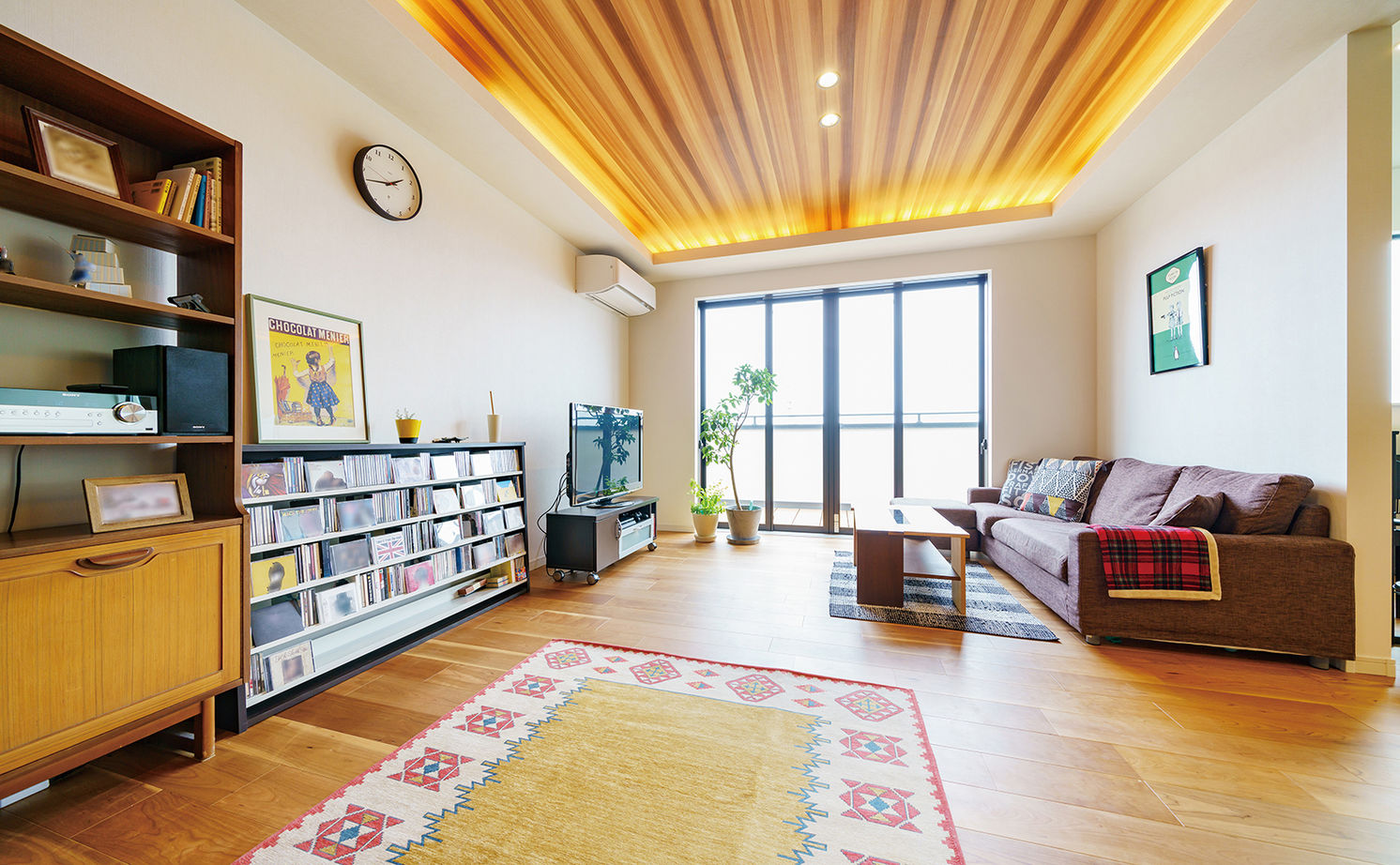 吹抜けの家  福山住宅 【北摂/2000万円台/土地探し/２階リビング/間取有り】憧れの建築を繊細に表現。眺望を満喫するアートな家の建築実例画像7