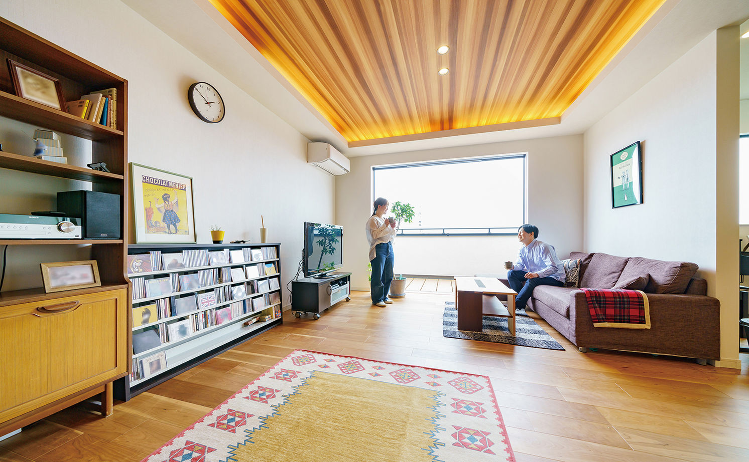 吹抜けの家  福山住宅 【北摂/2000万円台/土地探し/２階リビング/間取有り】憧れの建築を繊細に表現。眺望を満喫するアートな家の建築実例画像8