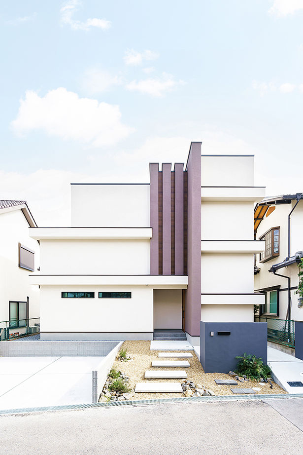 吹抜けの家  福山住宅 【北摂/2000万円台/土地探し/２階リビング/間取有り】憧れの建築を繊細に表現。眺望を満喫するアートな家の建築実例画像9