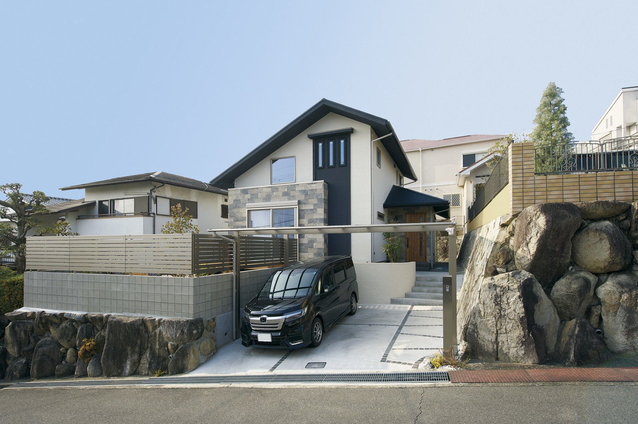 吹抜けの家  福山住宅 【北摂/3000万円台/土地探し/吹抜け/間取有り】忙しいママとパパを応援！家事の時短に貢献する家の建築実例画像10