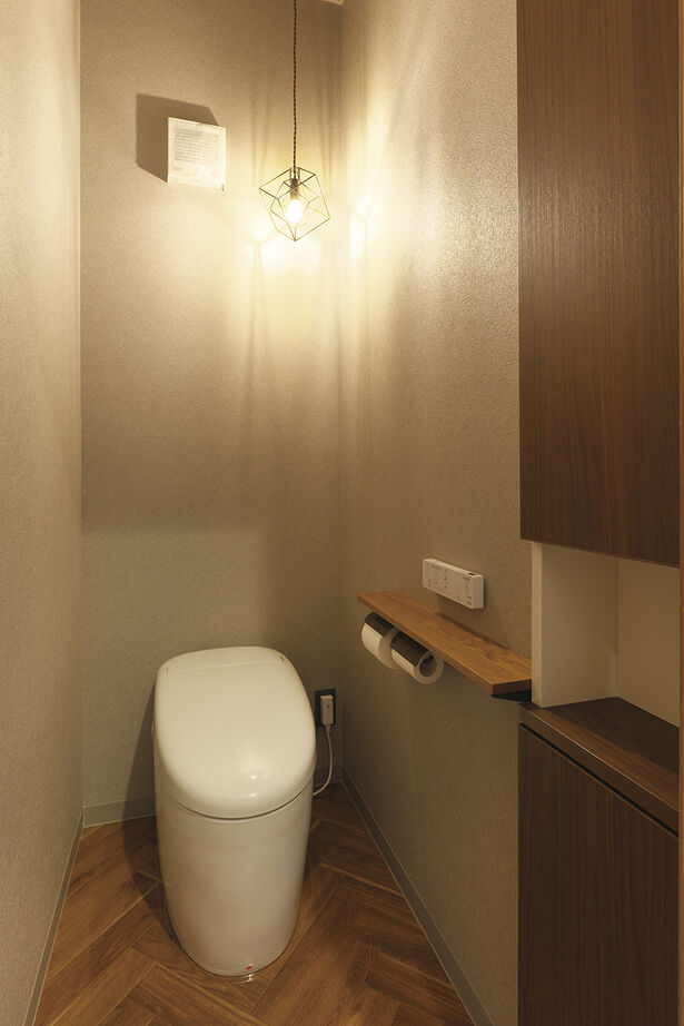 吹抜けの家  福山住宅 【北摂/2000万円台/土地探し/間取有り】玄関から幾重にも交差する機能的な回遊動線！ずっと住みやすい家の建築実例画像9