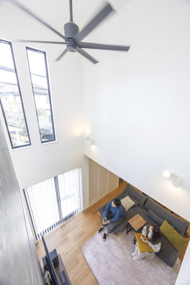 吹抜けの家  福山住宅 【吹き抜け/北摂/2000万円台/一級建築士】開放感あふれる健康的な住空間の実現の建築実例画像2