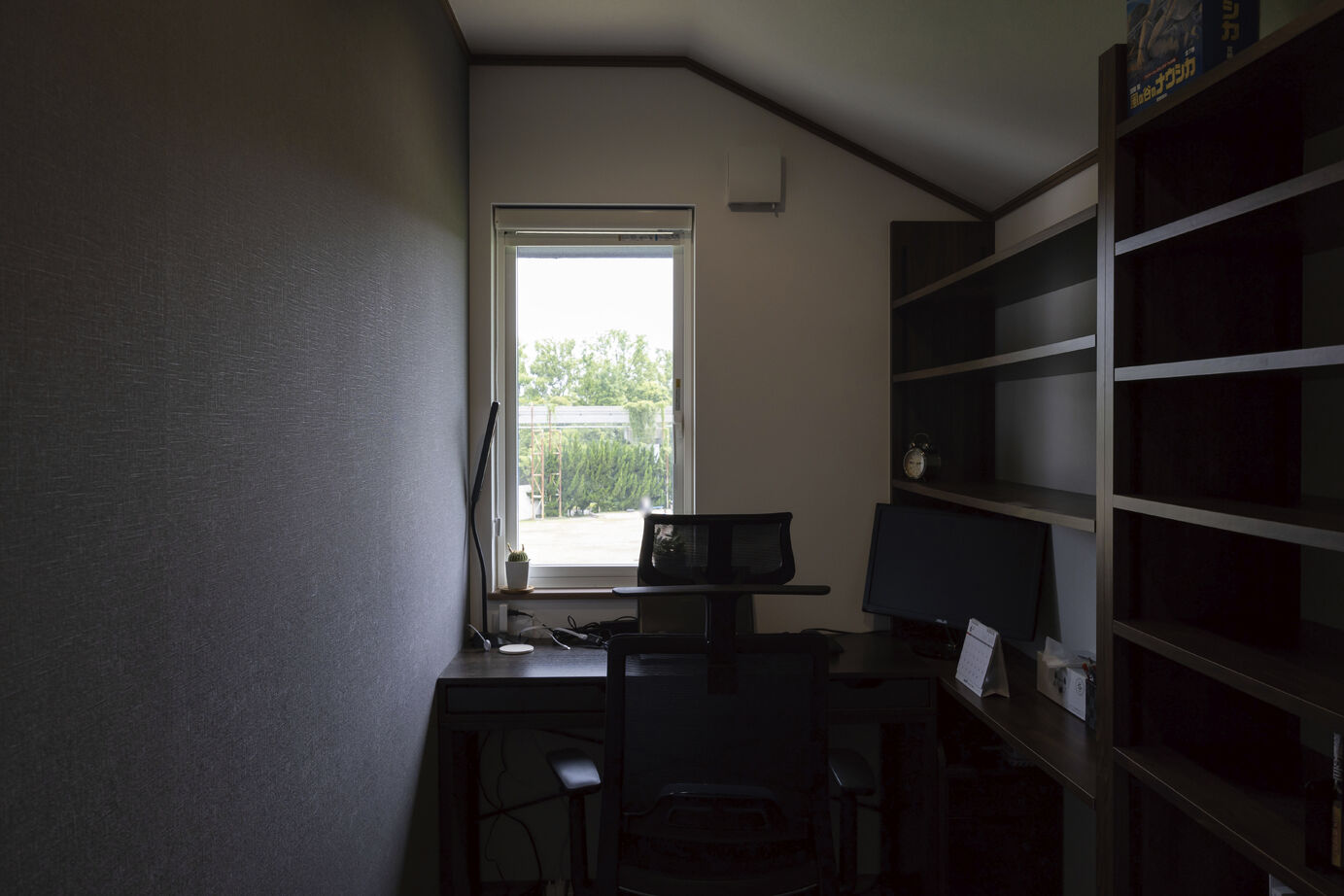 吹抜けの家  福山住宅 【吹き抜け/北摂/3000万円台/一級建築士】緑を切り取る窓がある暮らし。伸びやかで美しい家の建築実例画像8