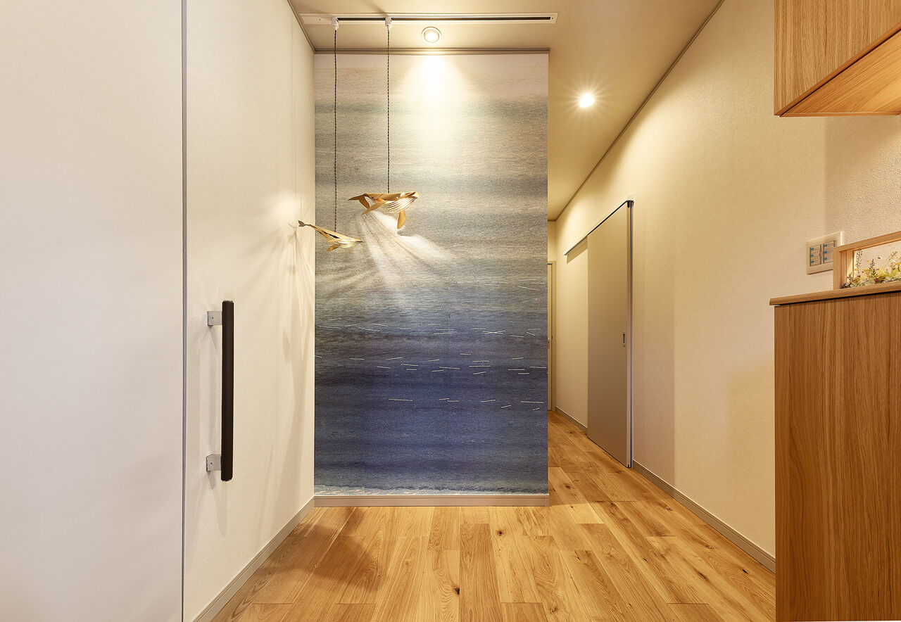 吹抜けの家  福山住宅 【北摂/2000万円台/吹抜け/土地探し】回遊動線が叶える快適な暮らしと遊び心ある住まいの建築実例画像9