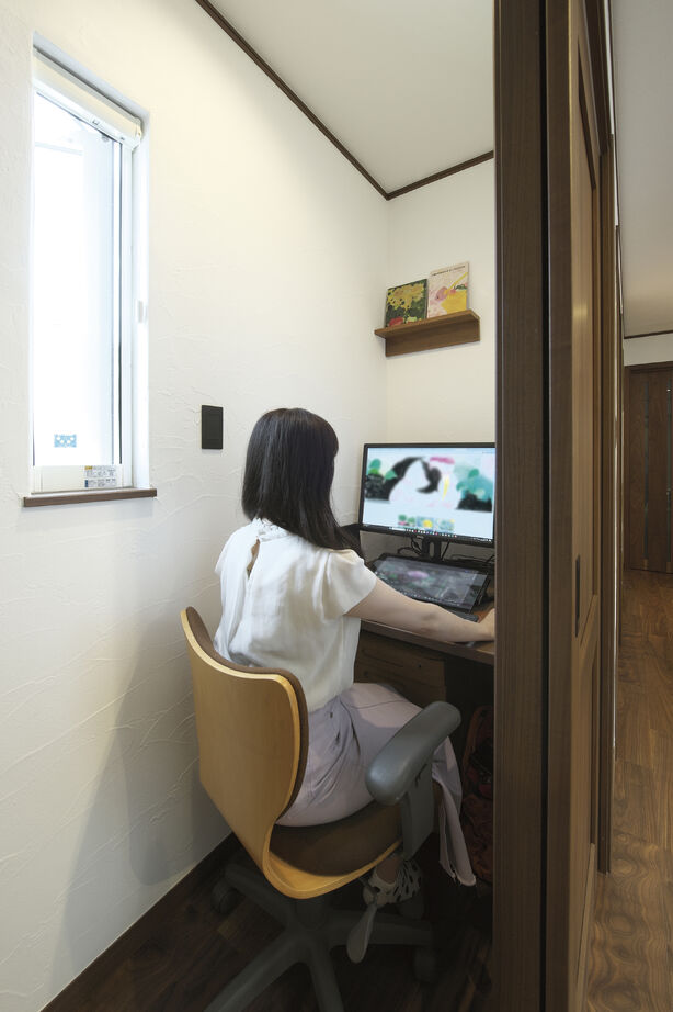 吹抜けの家  福山住宅 【吹き抜け/北摂/2000万円台/間取有り】性能と暮らし心地にこだわった家の建築実例画像4