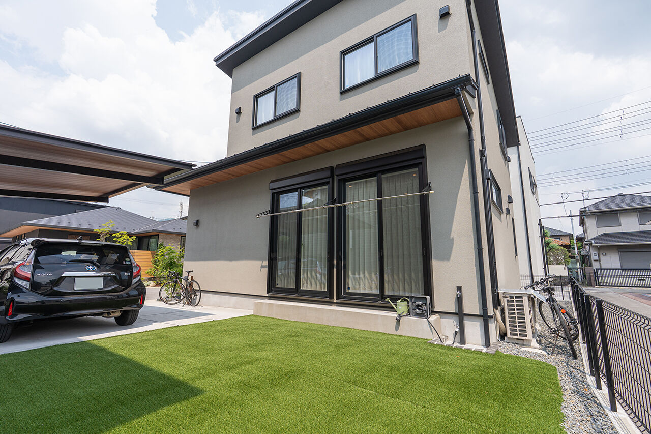 吹抜けの家  福山住宅 【北摂/2000万円台/土地探し】趣味と暮らしを結ぶ間取りと、家事がはかどる動線の家の建築実例画像6