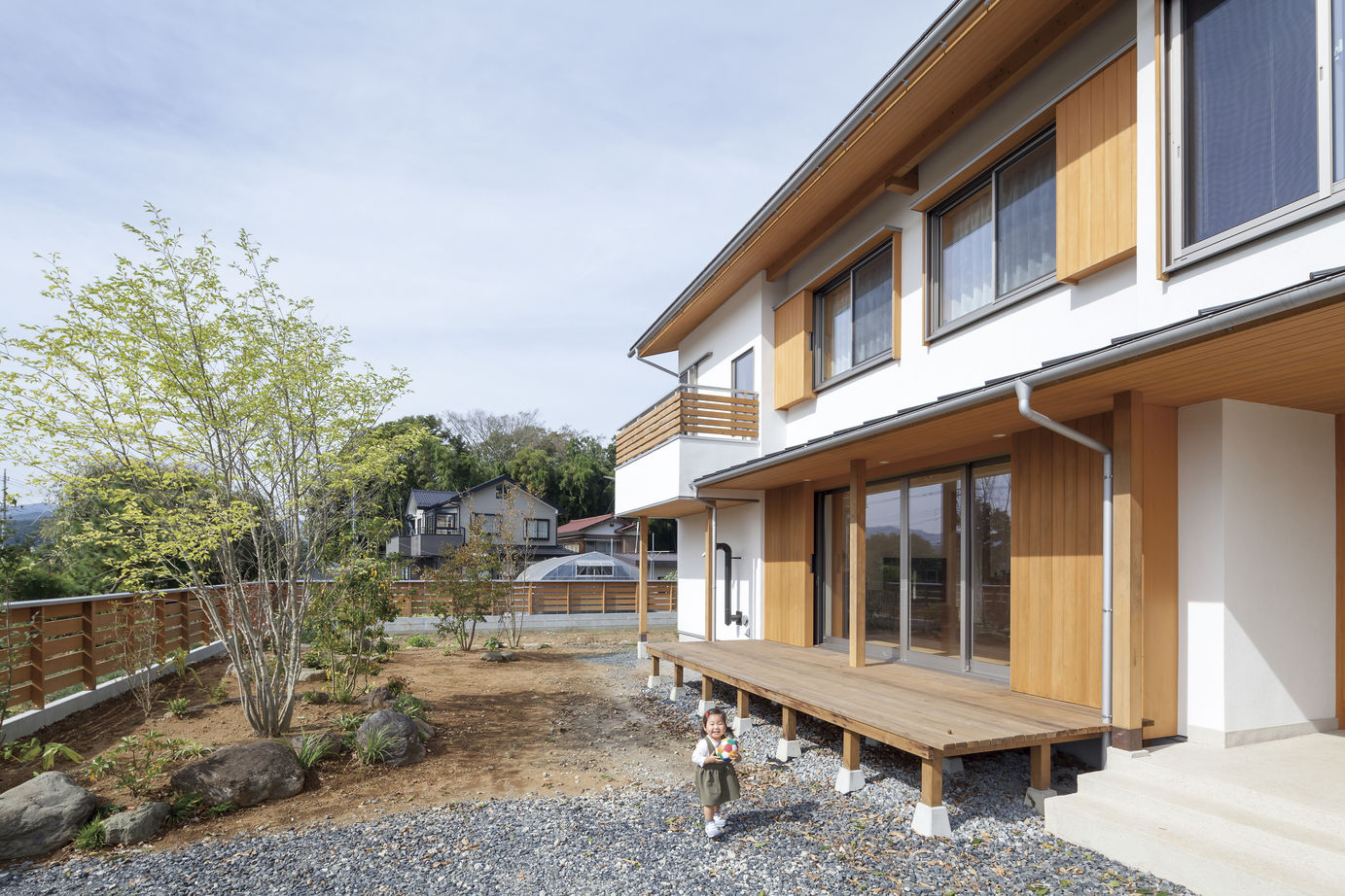 松本建設 ハート・ビル建築設計事務所 【比企郡/2000万円台/40坪台/間取り有】自然素材とエアサイクルで快適な暮らしウッドデッキのある家の建築実例画像7