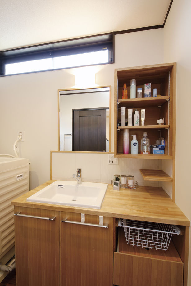 松本建設 ハート・ビル建築設計事務所 【坂戸市/1000万円台/40坪台/無垢材/木の家】子育て目線も考えた設計。年中快温の古民家風和モダン住宅の建築実例画像4