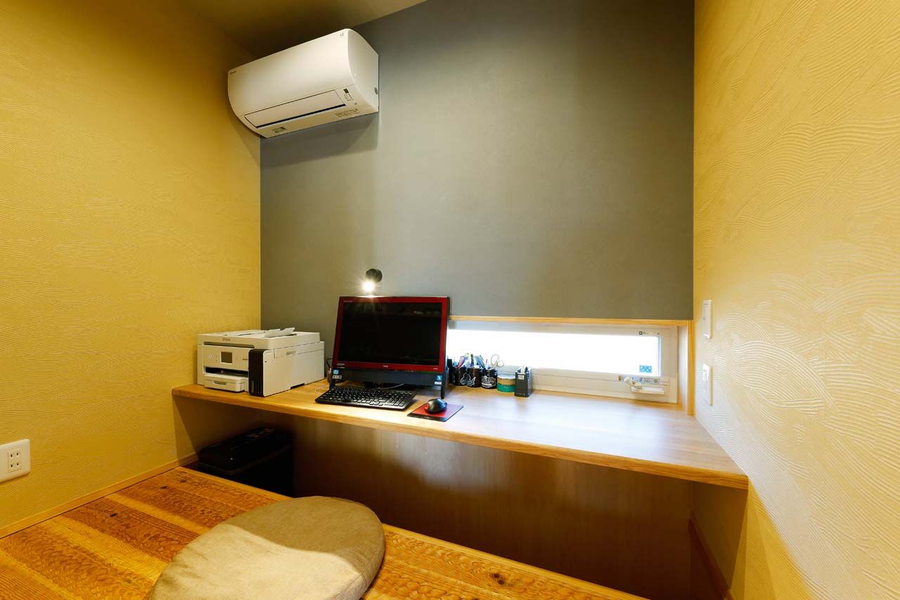 松本建設 ハート・ビル建築設計事務所 【熊谷市／2000万円台／30坪台／間取り図有】3000冊分の本棚など、造作でこだわりを叶えた心地よい木の家の建築実例画像9