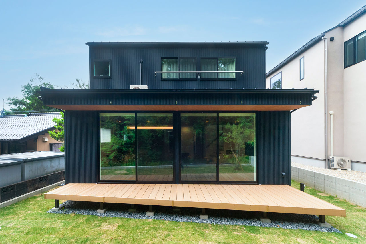 アーキテックス（GROOVY / KANAL HOME / SIMPLE is... / dramacy） 【2000万円台/30坪台/2階建て/モダン/4LDK/間取り図】家事効率を高めた動線に家族がゆったりと過ごせるLDKの建築実例画像5