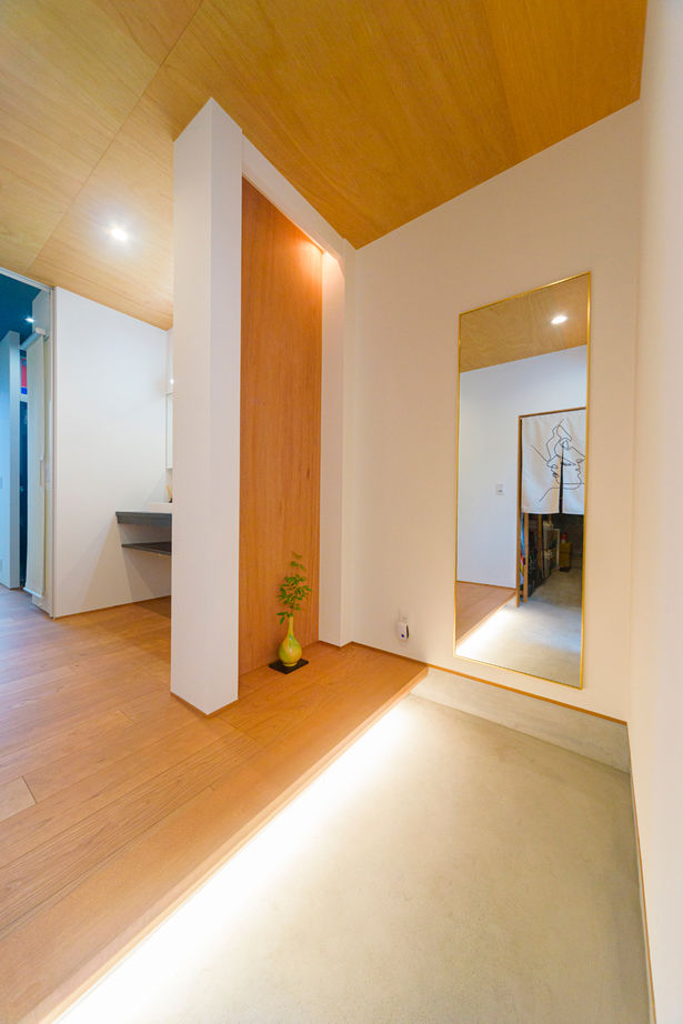 アーキテックス（GROOVY / KANAL HOME / SIMPLE is... / dramacy） 【2000万円台/30坪台/2階建て/モダン/4LDK/間取り図】家事効率を高めた動線に家族がゆったりと過ごせるLDKの建築実例画像6