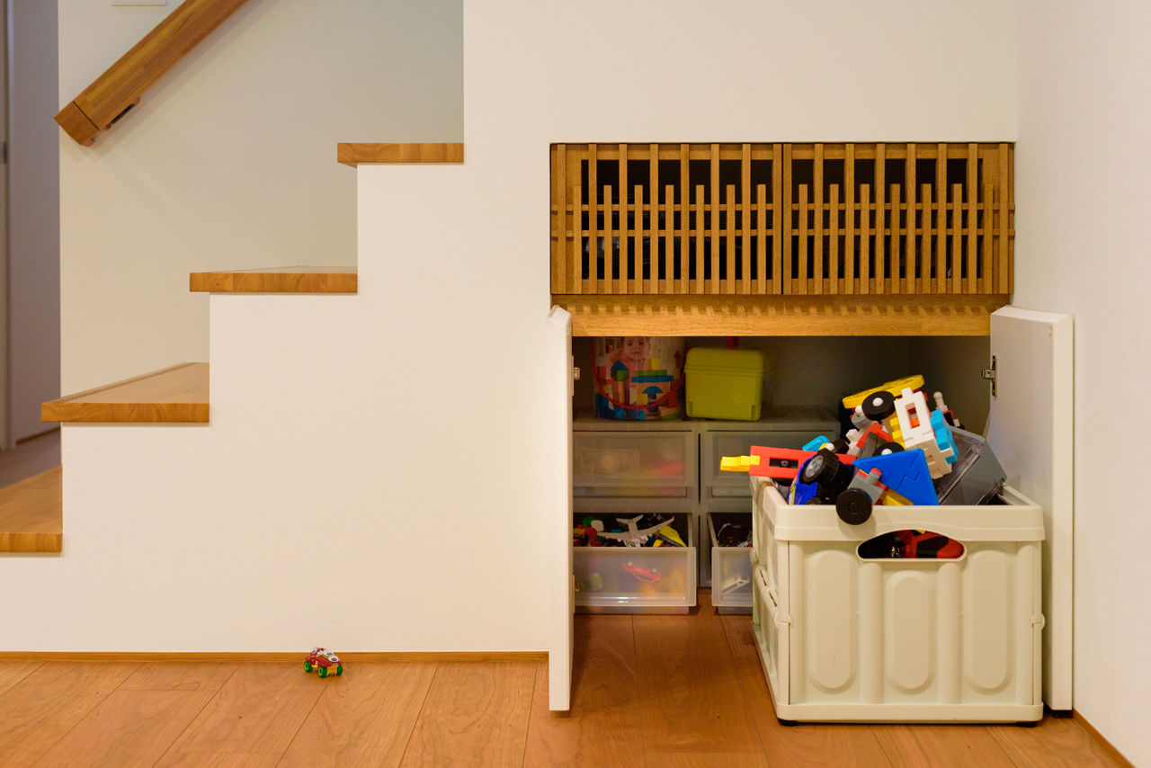 アーキテックス（GROOVY / KANAL HOME / SIMPLE is... / dramacy） 【2000万円台/30坪台/2階建て/モダン/4LDK/間取り図】家事効率を高めた動線に家族がゆったりと過ごせるLDKの建築実例画像8