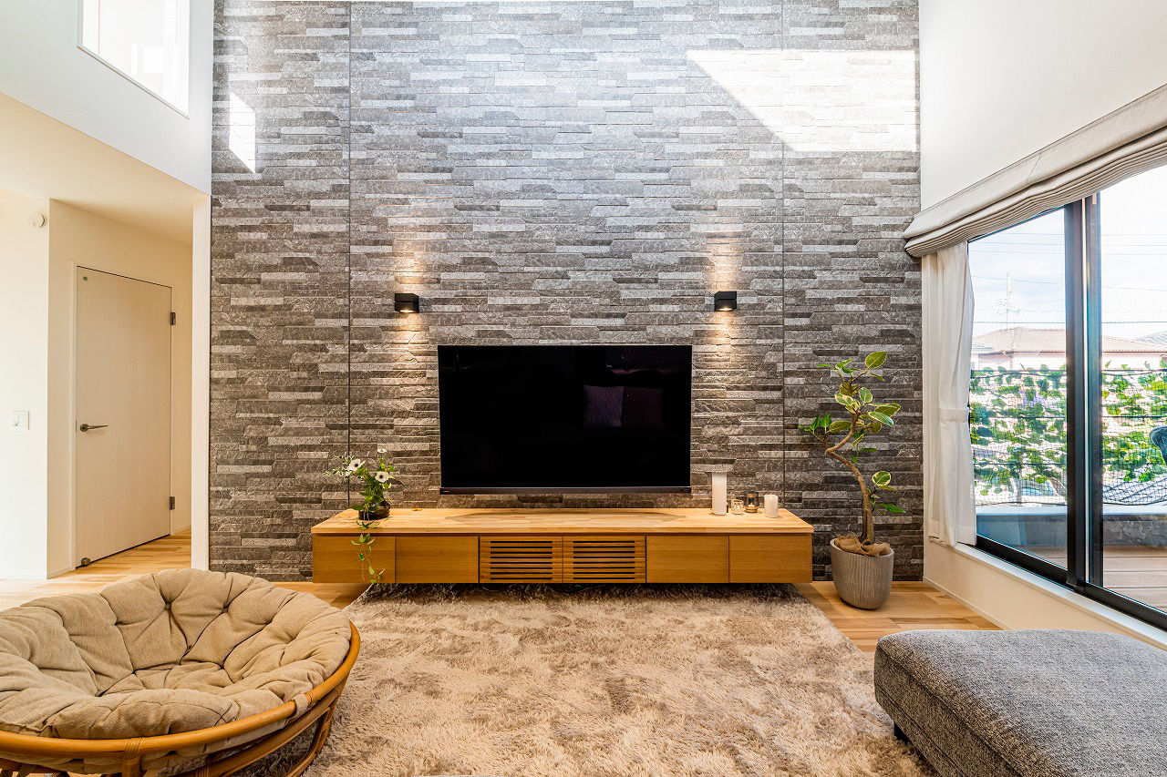 アーキテックス（GROOVY / KANAL HOME / SIMPLE is... / dramacy） 【ビルトインガレージ/50坪台/間取り図】ガレージに屋上バルコニーでBBQも！仲良し2世帯6人で住む2階建ての建築実例画像4