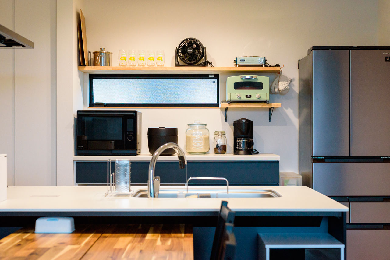 アーキテックス（GROOVY / KANAL HOME / SIMPLE is... / dramacy） 【1000万円台/20坪台/3LDK/間取り図/駐車スペース有】狭小間口5.4ｍ。コンパクトにまとめた2階リビングの建築実例画像4