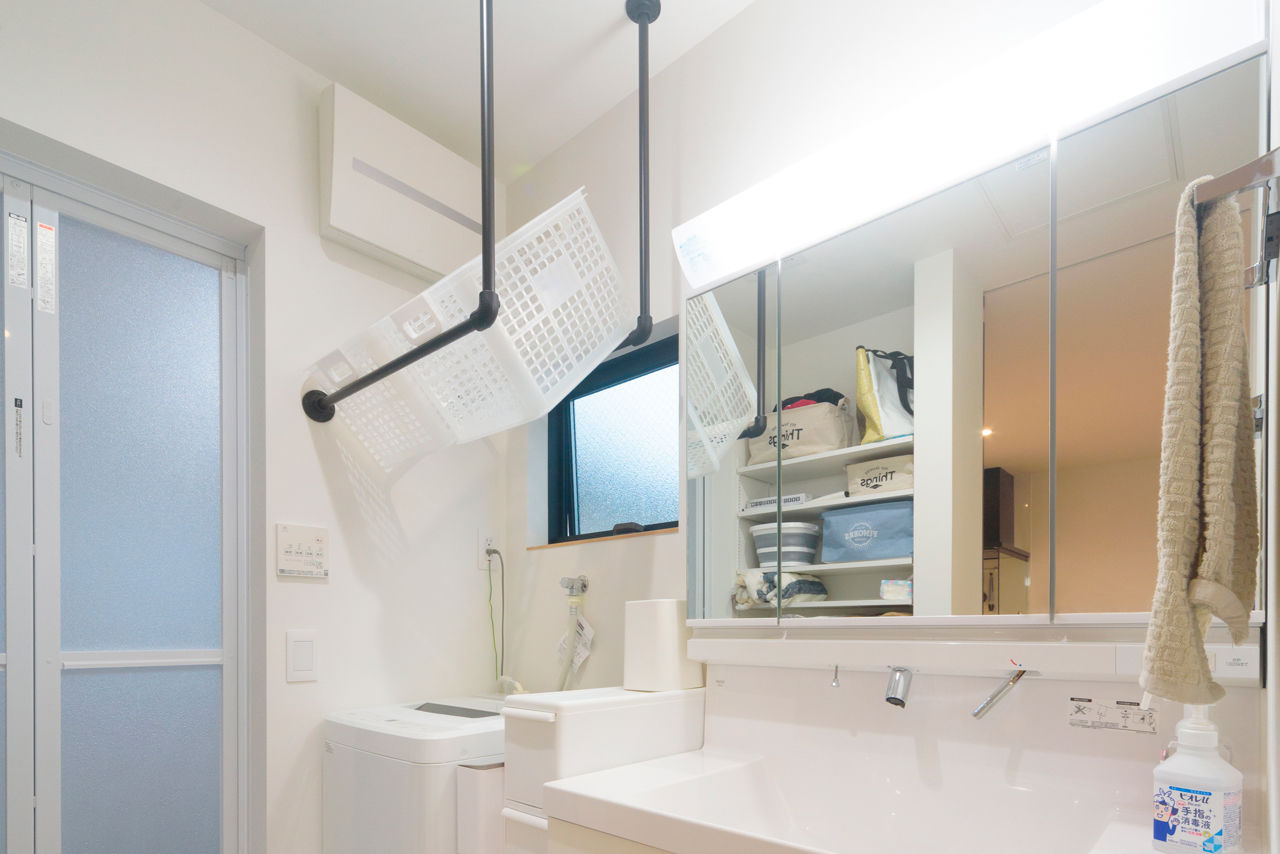 アーキテックス（GROOVY / KANAL HOME / SIMPLE is... / dramacy） 【1000万円台/20坪台/3LDK/間取り図/駐車スペース有】狭小間口5.4ｍ。コンパクトにまとめた2階リビングの建築実例画像7