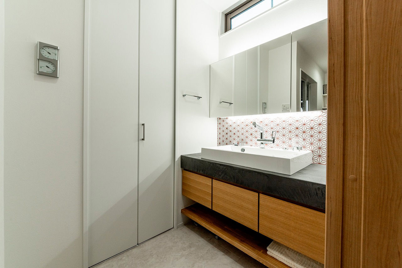 アーキテックス（GROOVY / KANAL HOME / SIMPLE is... / dramacy） 【3階建て/30坪台/コンパクトな家/和モダン/2LDK/間取り図】本格的な茶室・庭のあるコンパクトな3階建ての建築実例画像9