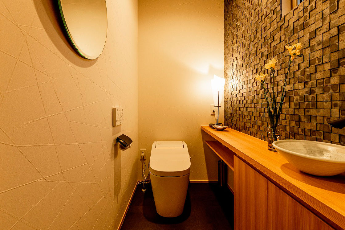 アーキテックス（GROOVY / KANAL HOME / SIMPLE is... / dramacy） 【3階建て/30坪台/コンパクトな家/和モダン/2LDK/間取り図】本格的な茶室・庭のあるコンパクトな3階建ての建築実例画像10