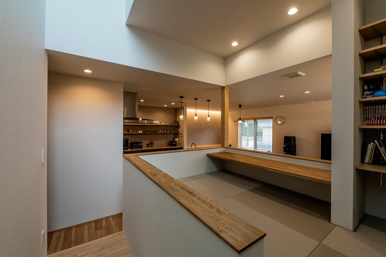 アーキテックス（GROOVY / KANAL HOME / SIMPLE is... / dramacy） 【3000万円台/2階建て/全館空調/40坪台/ガレージ/間取り図】セカンドリビングもあるガレージハウスの建築実例画像3