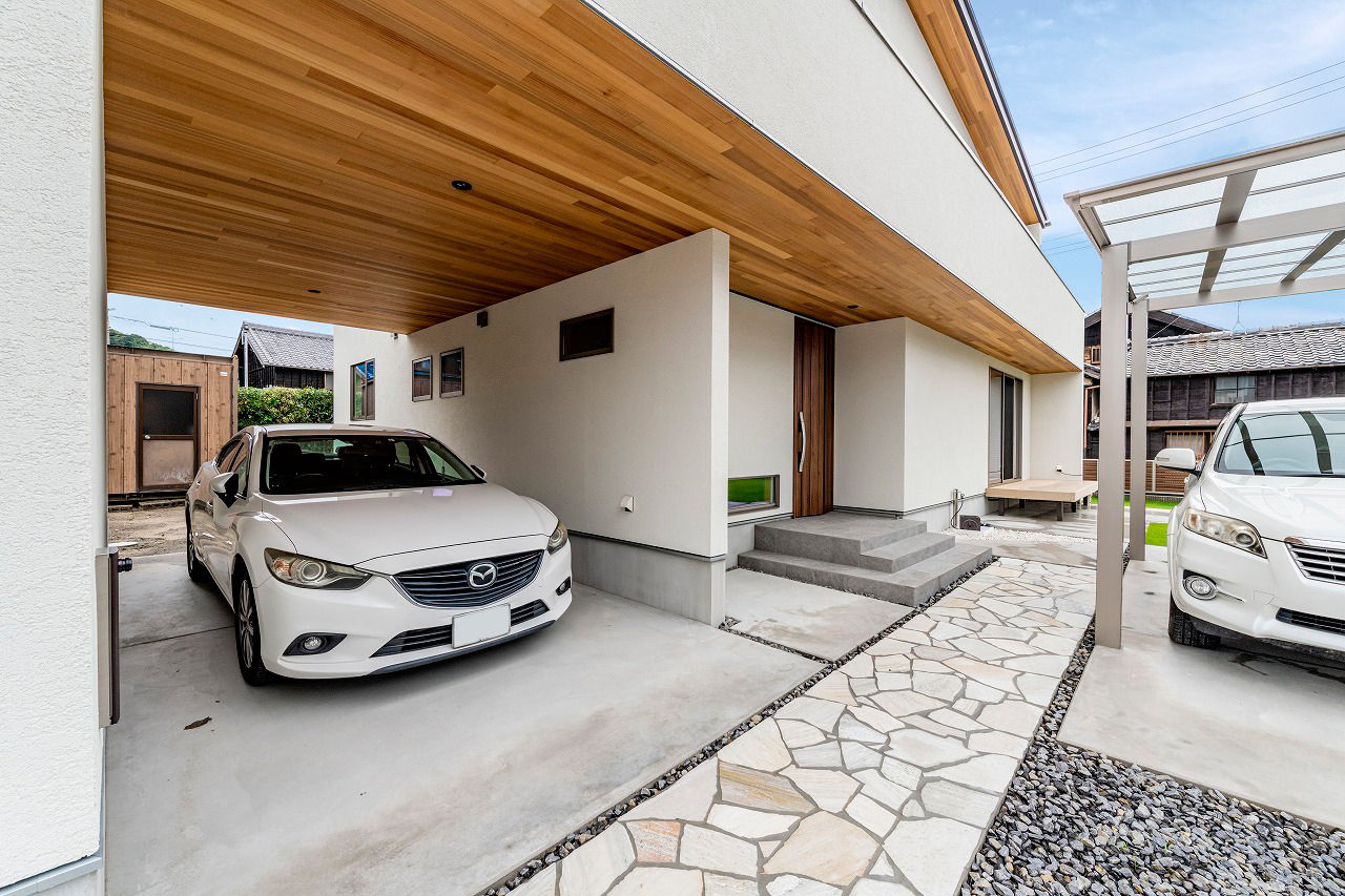 アーキテックス（GROOVY / KANAL HOME / SIMPLE is... / dramacy） 【3000万円台/2階建て/全館空調/40坪台/ガレージ/間取り図】セカンドリビングもあるガレージハウスの建築実例画像8