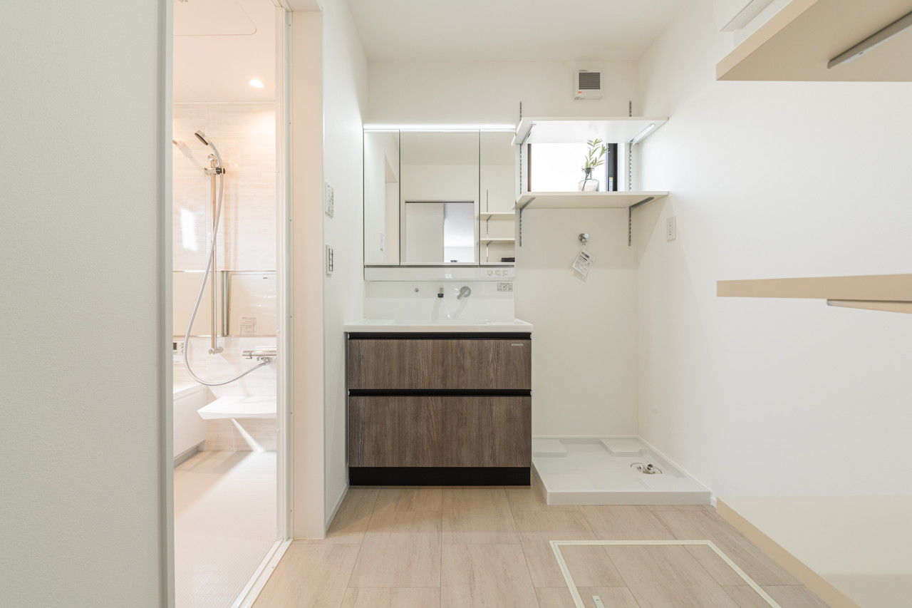 アーキテックス（GROOVY / KANAL HOME / SIMPLE is... / dramacy） 【2階建て/30坪台/3LDK/駐車スペース有/間取り図】シンプルな外観にホテルライクの内観のおしゃれな家の建築実例画像9