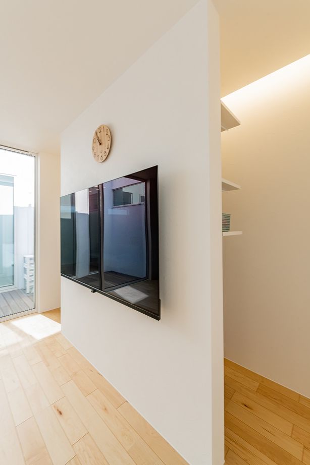 アーキテックス（GROOVY / KANAL HOME / SIMPLE is... / dramacy） 【2階建て/20坪台/コンパクトな家】中庭を2つ設けたコの字型の間取り。道路から見えないプライベート空間の建築実例画像5