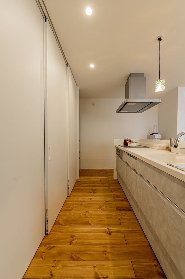 アーキテックス（GROOVY / KANAL HOME / SIMPLE is... / dramacy） 【平屋/20坪台/コンパクト/中庭/駐車スペース有】コンパクトな動線で家事負担を軽減した間取りの平屋の建築実例画像5