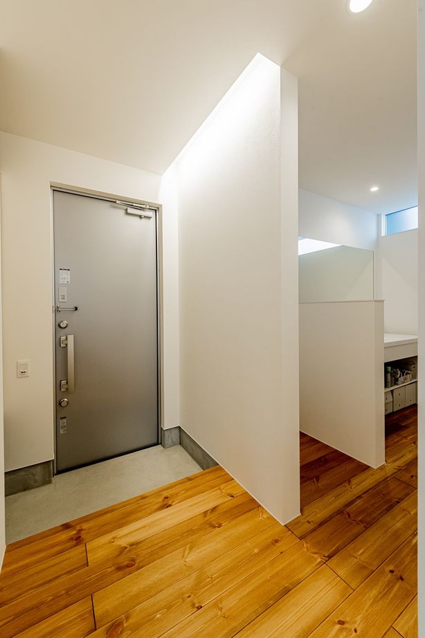 アーキテックス（GROOVY / KANAL HOME / SIMPLE is... / dramacy） 【平屋/20坪台/コンパクト/中庭/駐車スペース有】コンパクトな動線で家事負担を軽減した間取りの平屋の建築実例画像6