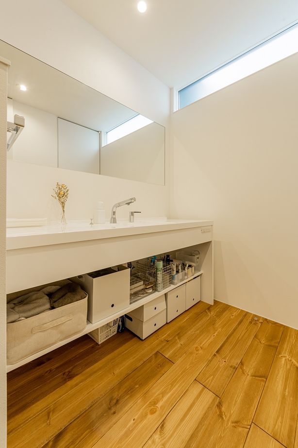 アーキテックス（GROOVY / KANAL HOME / SIMPLE is... / dramacy） 【平屋/20坪台/コンパクト/中庭/駐車スペース有】コンパクトな動線で家事負担を軽減した間取りの平屋の建築実例画像7