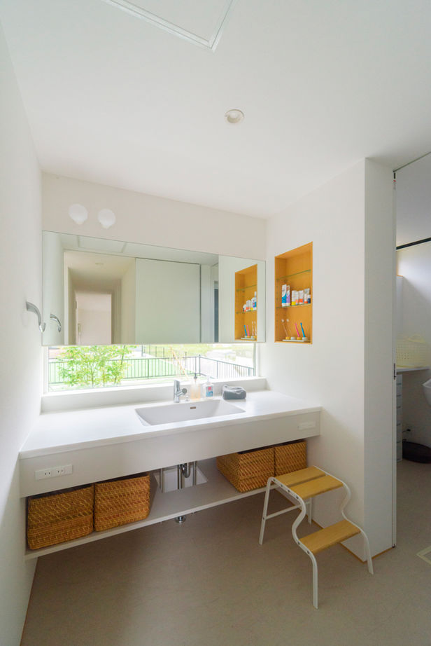 アーキテックス（GROOVY / KANAL HOME / SIMPLE is... / dramacy） 【2000万円台/3LDK/30坪台/2階建て/平屋風/間取り図】道行く人には平屋に見え、平屋のように暮らせる家。の建築実例画像6