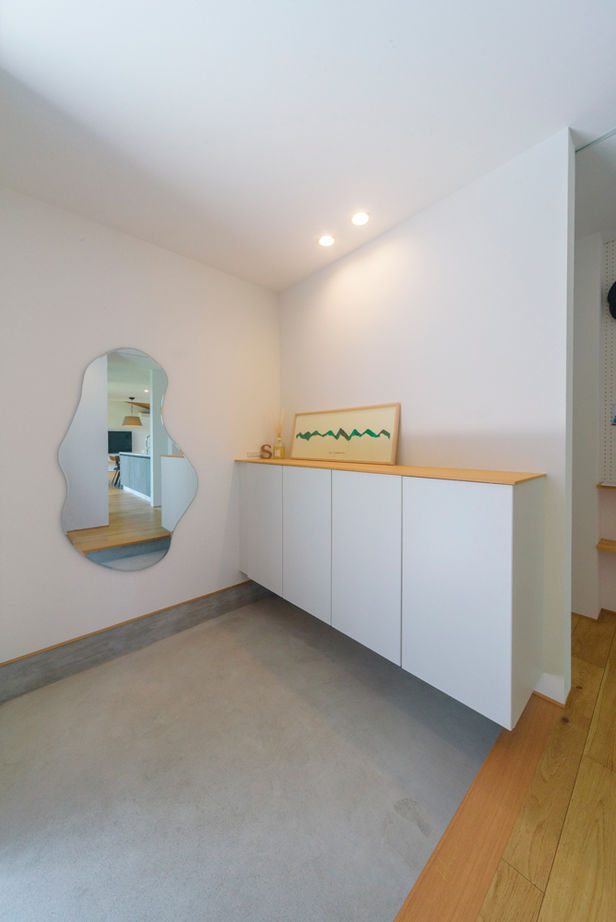 アーキテックス（GROOVY / KANAL HOME / SIMPLE is... / dramacy） 【2000万円台/3LDK/30坪台/2階建て/平屋風/間取り図】道行く人には平屋に見え、平屋のように暮らせる家。の建築実例画像15