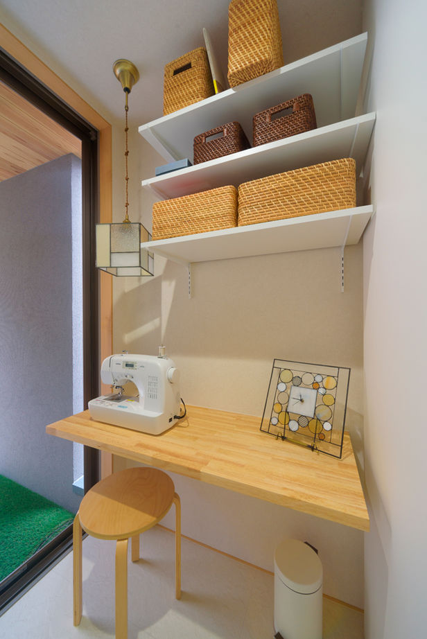 アーキテックス（GROOVY / KANAL HOME / SIMPLE is... / dramacy） 【2000万円台/2階建て/和モダン/30坪台/3LDK/間取り図】無垢材を贅沢に取り入れた和風旅館の佇まいの建築実例画像8