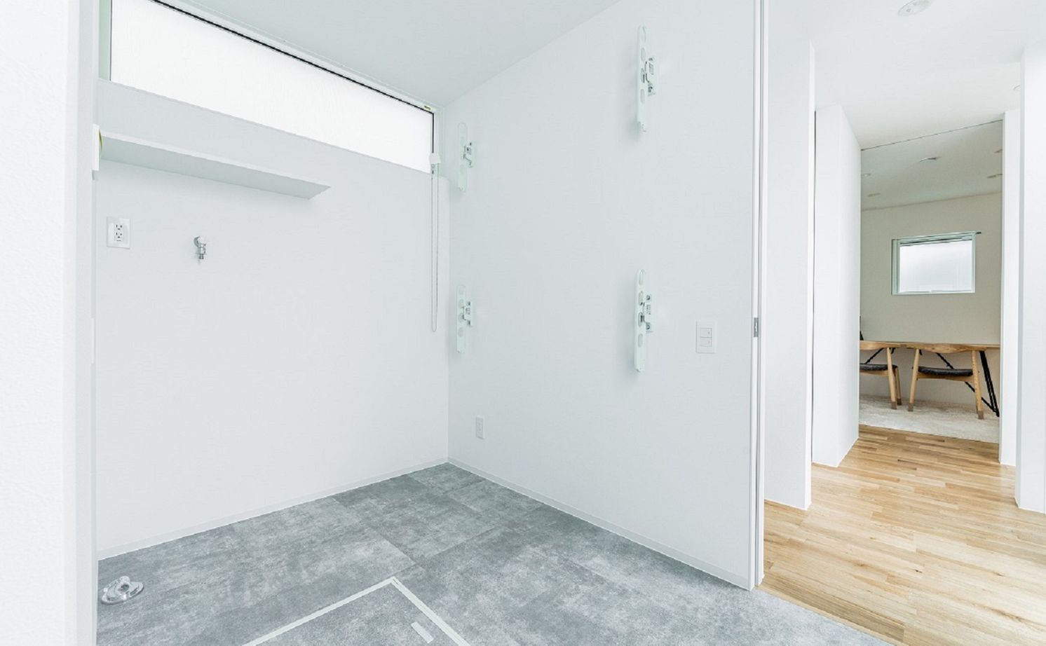 アーキテックス（GROOVY / KANAL HOME / SIMPLE is... / dramacy） 【平屋/シンプルモダン/20坪台/コンパクトな家】中庭のあるロの字型間取りの平屋。明るく開放的な空間に！の建築実例画像18