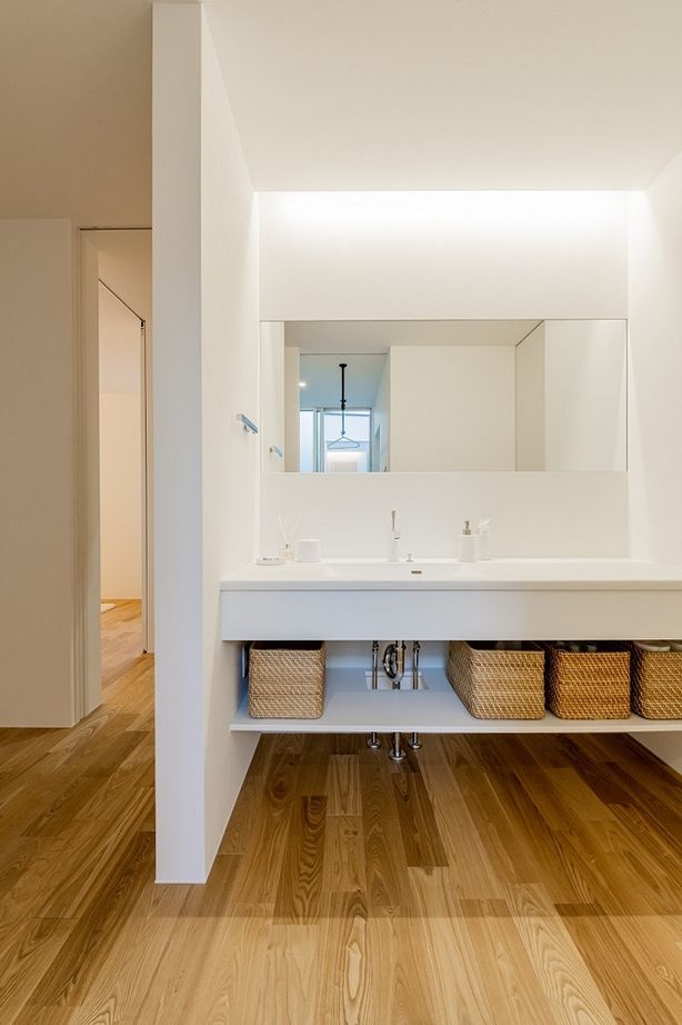 アーキテックス（GROOVY / KANAL HOME / SIMPLE is... / dramacy） 【2階建て/20坪台/コンパクト/2LDK/間取り図】中庭のあるコの字型実例。平屋をベースに2階は最小限にの建築実例画像12