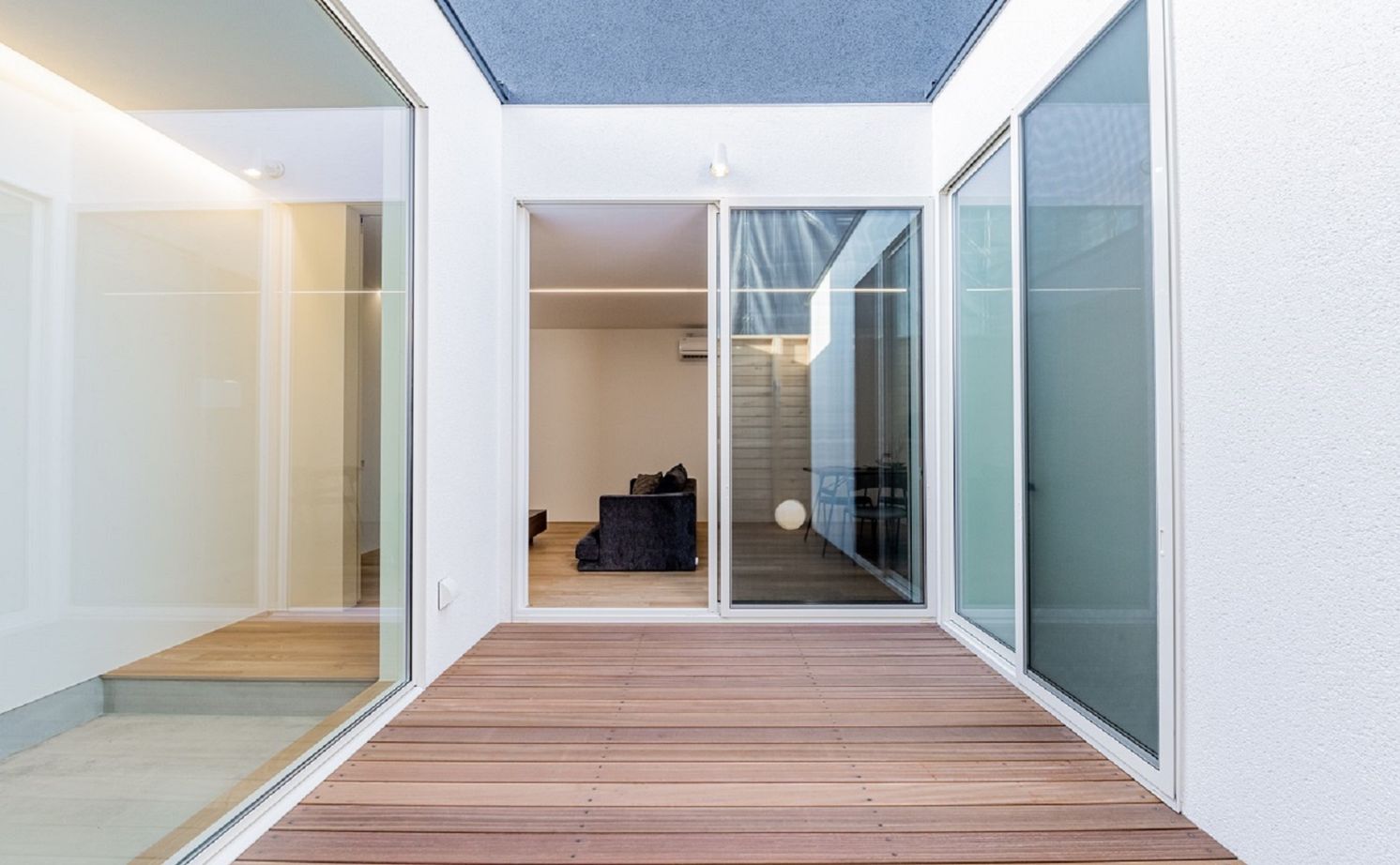 アーキテックス（GROOVY / KANAL HOME / SIMPLE is... / dramacy） 【2階建て/20坪台/コンパクト/2LDK/間取り図】中庭のあるコの字型実例。平屋をベースに2階は最小限にの建築実例画像17