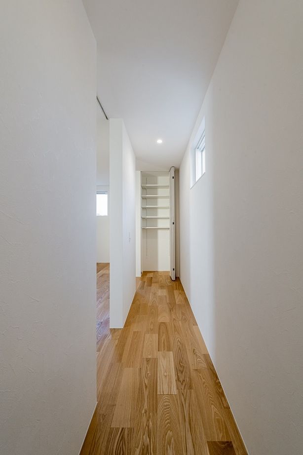 アーキテックス（GROOVY / KANAL HOME / SIMPLE is... / dramacy） 【2階建て/20坪台/コンパクト/2LDK/間取り図】中庭のあるコの字型実例。平屋をベースに2階は最小限にの建築実例画像19